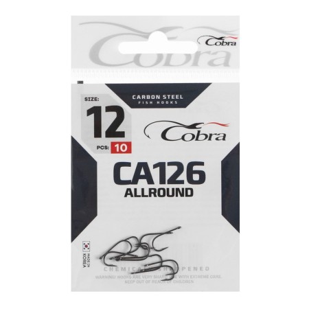Cobra Allround hooks, series CA126, No. 12, 10 pcs.