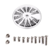 Set of screws for repairing glasses and wristwatch, 120 pcs