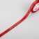 Satin tape "Happy birthday", 15 mm × 23 ± 1 m, red color
