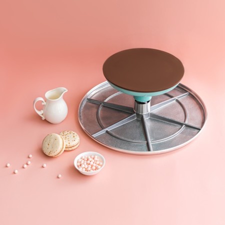Cake stand rotating "azure", d = 31 cm, color mix-2