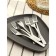Tree of a stainless steel table Magistro Bravo, length 18.8 cm, thickness 2 mm