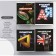 A set of subject notebooks 48 sheets "3D", 10 items, with reference material, covered cardboard, block No. 2, whiteness 75% (gray sheets)