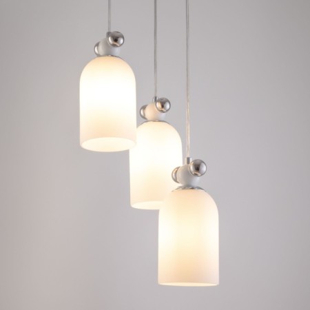 Suspended lamp Freya Fr5365PL-03CH Pitch, 405x220x1650 mm, E14, 3x40W, chromium color-6