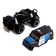Radio -controlled jeep "Police" works on batteries, black color