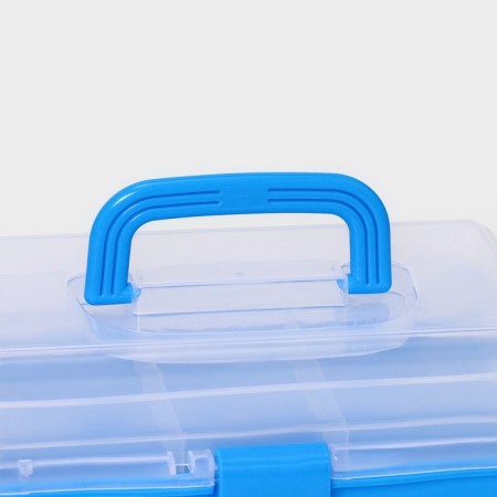 Organizer for storage, 3 departments, 27 × 17 × 13 cm, color mix-2