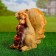 Garden figure "Squirrel with nuts" 25x25x11cm