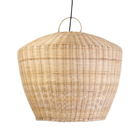 Lamp ceiling from the rattan "Daniel" 1x120W, E27, 60x60x50 cm-3