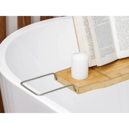 Savanna SPA bathroom shelf, 74-95 × 20.3 × 2.5 cm, bamboo-3