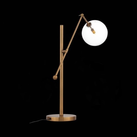 ST LUCE bedside lamp. SL1205.304.01. Sandro. 1x5 watts, G9, 4000k, 20.5x40x75 cm, brass color-9