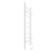 Room electrician Laris lavender Cheka, 300x700 mm, 8 crossbars, left, white