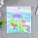 Beads for creativity plastic "Flat butterfly. Pastel colors" set of 15 g 1.3 cm