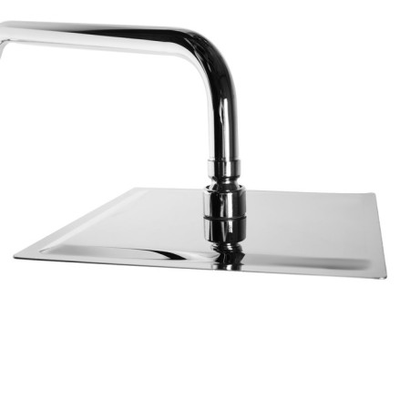 The shower system Zein Z3866, mixer, spout, tropical and hand watering can, brass, chrome-8