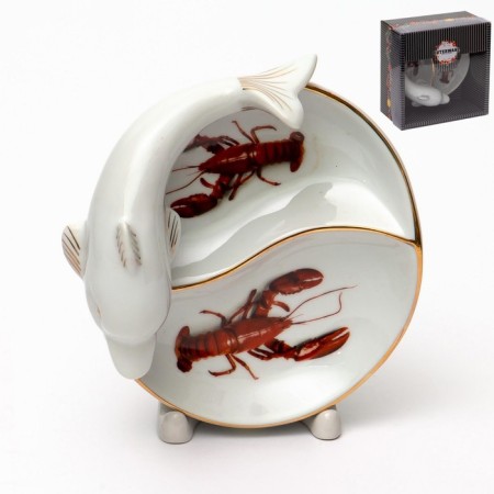 Caviar GUTERWAHL PARTY TIME "River cancer", 15.5x15.5x8 cm-1