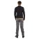 Payer Sweatshirt "Tahoe", fleece 150g, dark blue with orange, rr 40-42 Height 170-176