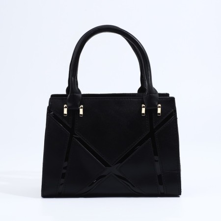 Bag Female Tout with zipper, black color