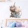 Stick plastic Interior color "Collish cats - date" Set 2 sheets 30x60 cm