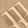 Comb, packing 80 pcs, Mix shape