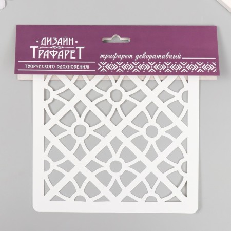 Tile stencil 15x15 cm-2