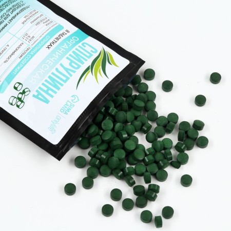 Spirulina Organic in tablets "Good Health", 100 pcs., 50 g.-2