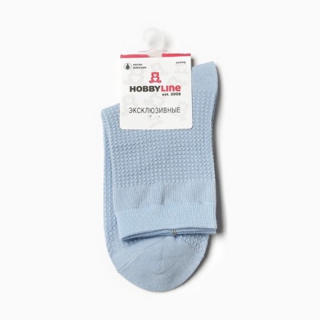 Women's socks, blue color, size 36-40-2