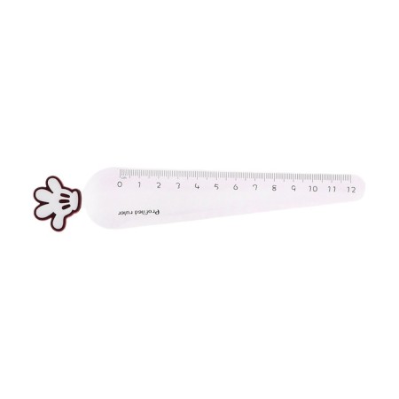 Plastic line 12 cm "paw", black