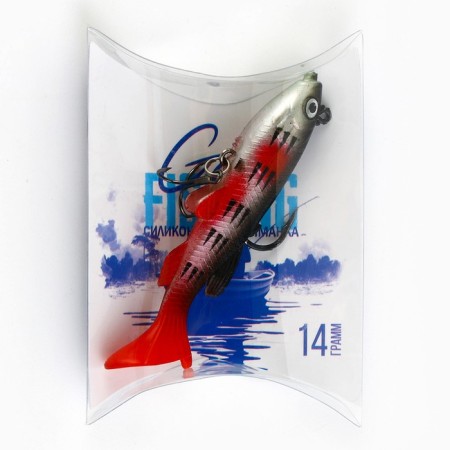 Silicone bait Fishing, 14 g, 8.5 x 4.5 cm-3