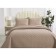 A set with a bedspread "Roxalana", size 230x250 cm, 50x70 cm - 2 pcs, the color of Mokko