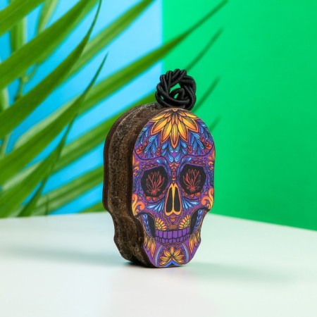 Car suspension Grand Caratt Skull, wood, felt-1