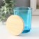 Bank for candles glass with a “blue gradient” lid 220 ml 7x7x8.4 cm