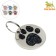 Tarry for engraving "Brilliant paw", 2.2 cm, packing 6 pcs, mix of flowers