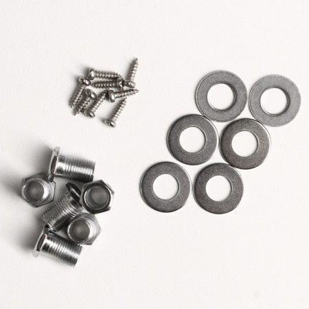 A set of a single kolkovo mechanics Music Life, silver with brown, 3+3-2