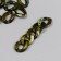 Decor for creativity plastic "Ring for the chain" Haki set 25 pcs 2.3x1.65 cm