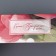 Gift folding box with a window, packaging, "the most beautiful", 25 x 15 x 7 cm
