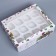 Folding box for 12 cupcakes with the Bullfinch window, 32.8 x 25.6 x 10 cm, New Year