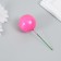 Decor for creativity "Balls Fuchsia" d = 2; 3; 3.5 and 4 cm set 20 pcs