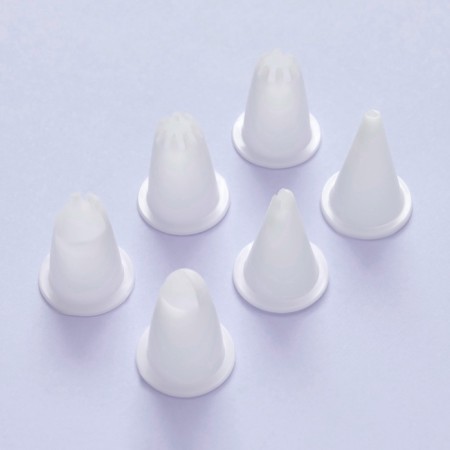 Confectionery bag, 22 × 12 × 3 cm, 6 nozzles