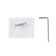 LED LED wall-mounted FSD-004, 6 W, 450 lm, 3000k, IP54, 220 V, metal, gray
