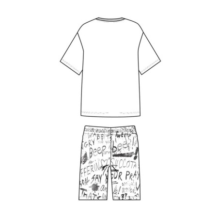 Pajama for men PlayTode: T -shirt and shorts, size S-7