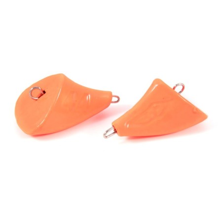 Cargo of a bullet-excentric stained collapsible Yaman 5 pcs., 44 g, orange-3