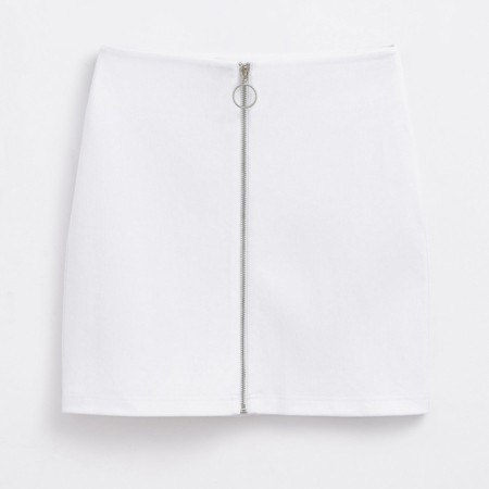 Women's skirt Rosa, size m, color White-1