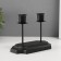Summary Metal for 2 candles "Aristotle" black d = 2.5 cm 8x16x12 cm