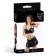 Erotic set Glossy Heidi, size L, Black color