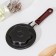 Flot “Flower”, d = 12 cm, plastic handle, anti -stick coating, black color