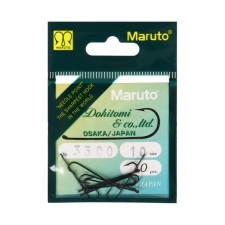Universal hooks Maruto 3300, Blue color, No. 10, 10 pcs.