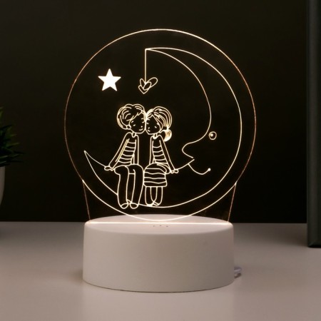 Light "couple" LED 3 colors from USB