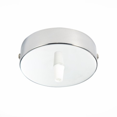Ceiling fastening per 1 lamp (round) ST LUCE. SL001.103.01. SL001, 10x10x2 cm, chromium color
