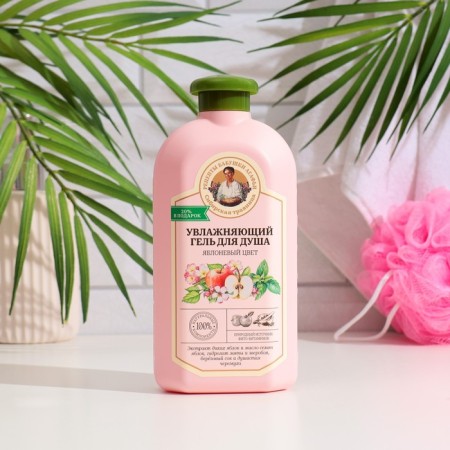 Shower gel recipes Grandmother Agafia "apple color", moisturizing, 500 ml