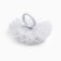 Graduation. Bant for hair on elastic band, 11 cm, cold heart