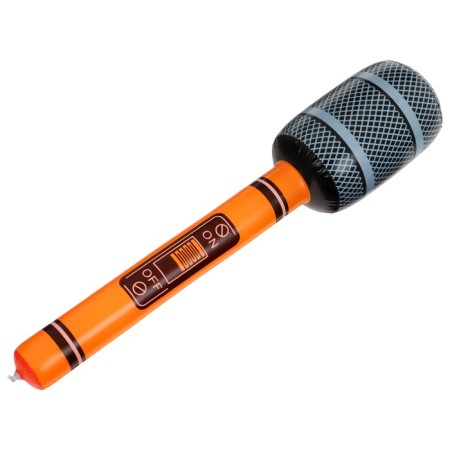 Inflatable toy "microphone", 65 cm, sound, color mix-5