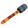 Inflatable toy "microphone", 65 cm, sound, color mix
